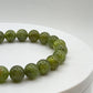 Natural Peridot Beaded Bracelet | August Birthstone, Renewal