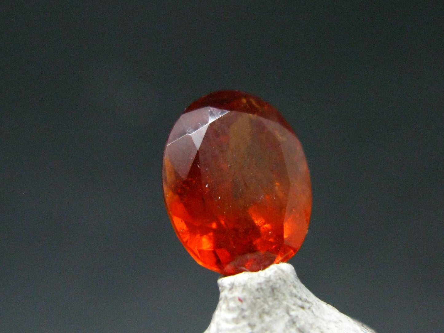 Hessonite Garnet Gem Cut Stone From Sri Lanka - 3.30 Carats