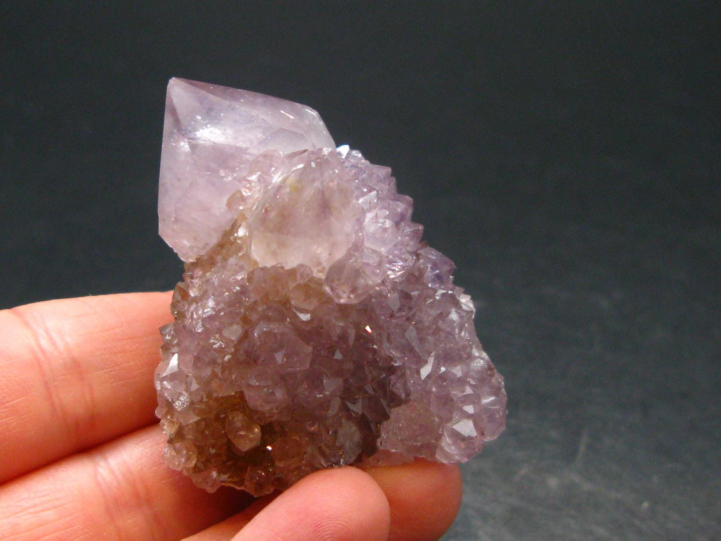 Fine Cactus Amethyst Spirit Quartz Crystal From South Africa - 1.5" - 56.82 Grams