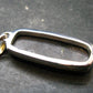 Tumbled Hypersthene Silver Pendant From Canada - 1.6"