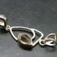 Herkimer Diamond Silver Pendant - 2.1" - 5.43 Grams