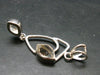 Herkimer Diamond Silver Pendant - 2.1" - 5.43 Grams