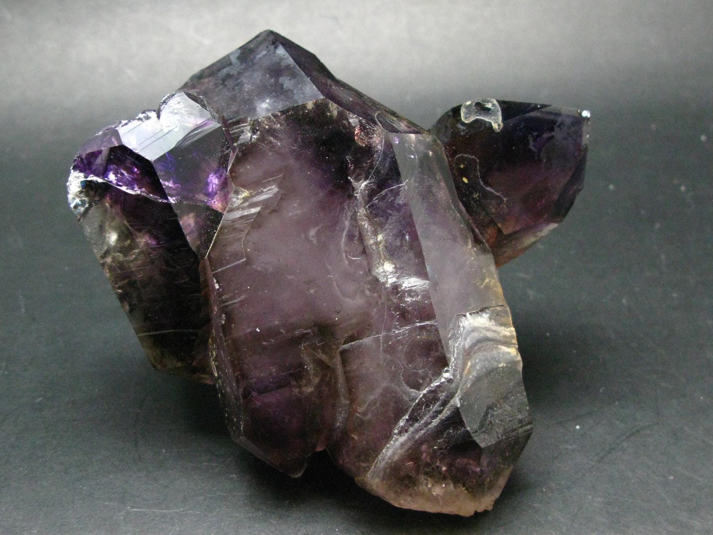 Stunning Brandenberg Brandberg Amethyst Quartz Cluster From Namibia - 4.7"