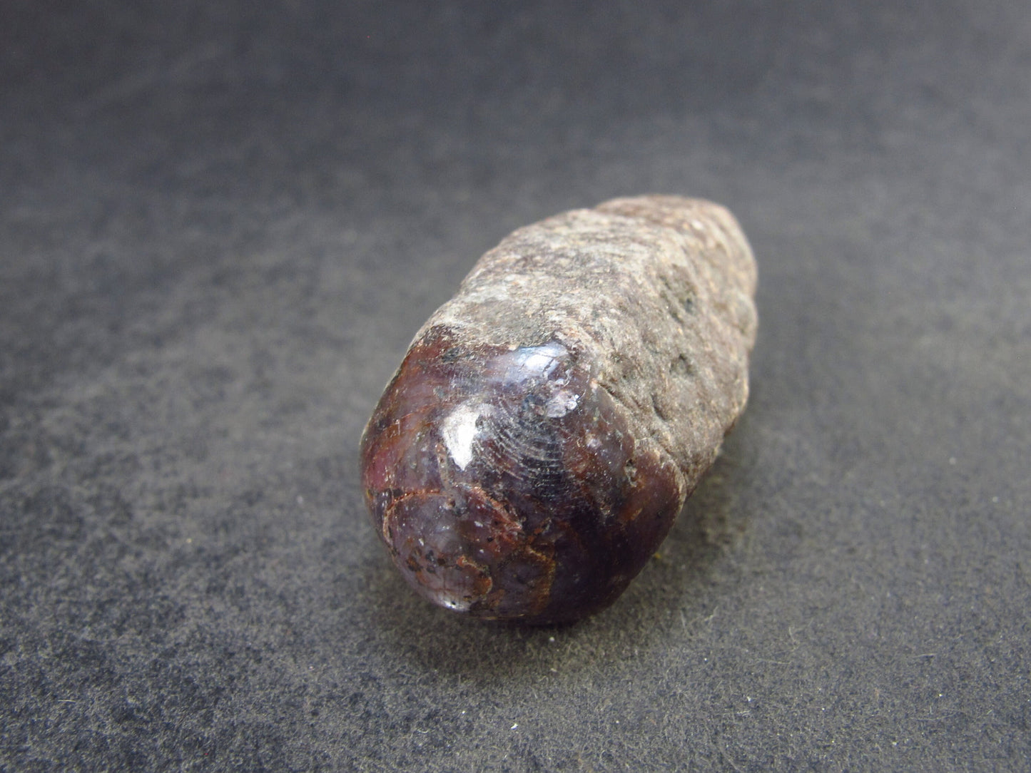 Star Ruby Crystal From India - 1.3" - 19.1 Grams