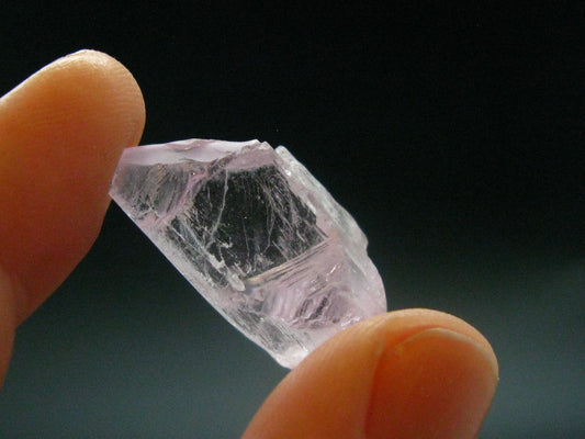 Gem Kunzite Spodumene Crystal From Afghanistan - 0.9" - 6.50 Grams