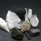 Synergy 12 Set Phenakite Moldavite Natrolite Petalite Danburite Tektite Scolecite Herderite Tanzanite Brookite 65.31 Gr