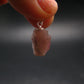 Pink Tanzanite Silver Pendant from Tanzania - 1.75 Grams - 0.8"