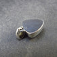 Rare Black Opal Sterling Silver Pendant from Australia - 0.7" - 1.61 Grams