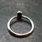 Muonionalusta Meteorite Sterling Silver Ring from Sweden - 1.42 Grams - Size 5