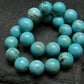 Turquoise Genuine Untreated Bracelet ~ 7 Inches ~ 8mm Round Beads