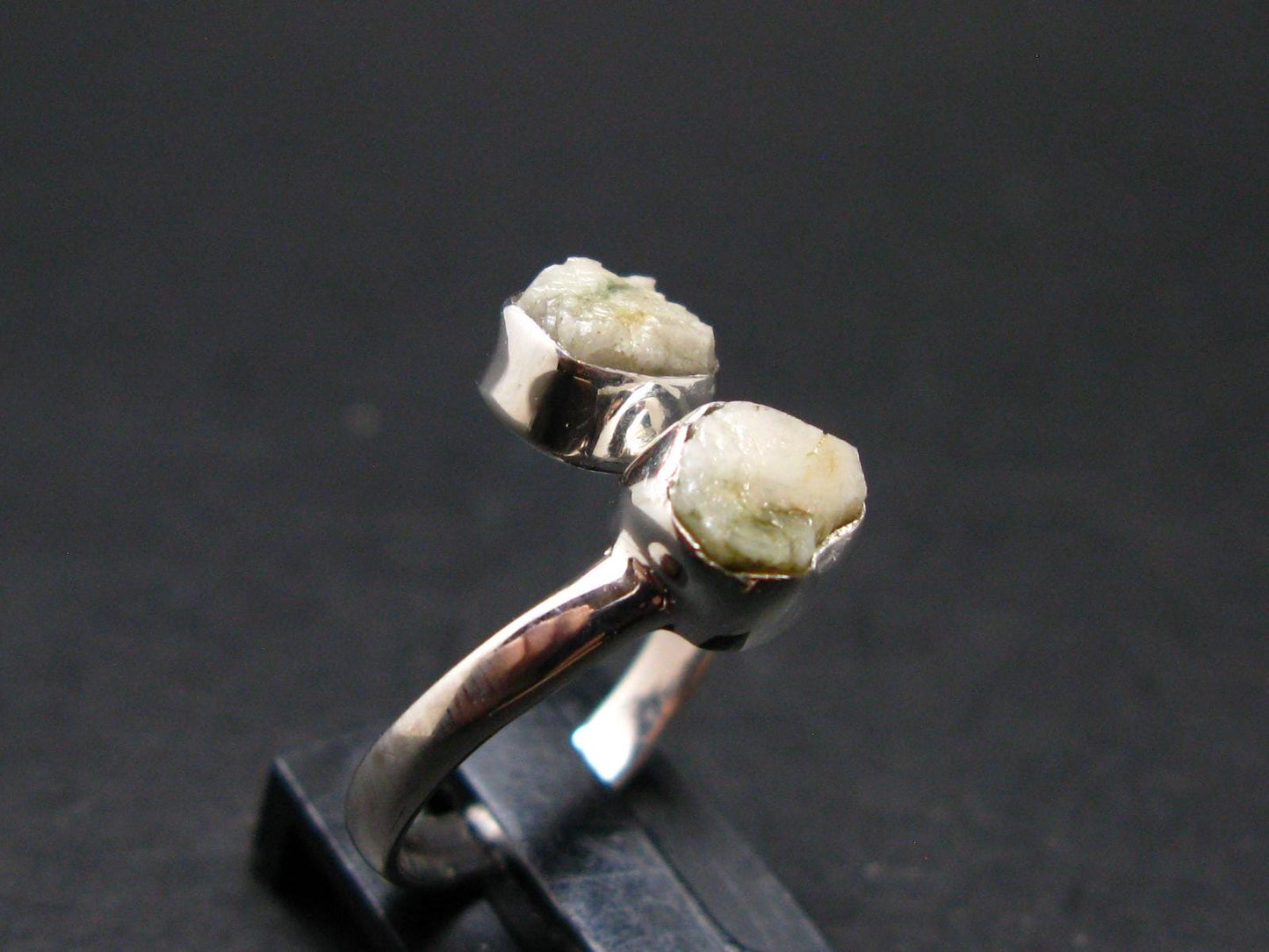 Phenakite Phenacite Crystal Silver Ring From Brazil - Size 7 - 2.19 Grams
