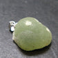 Very nice Prehnite Silver Pendant from Mali - 1.0"