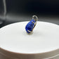 Raw Azurite Silver Pendant | Deep Blue Crystal Necklace | Natural Stone Jewelry