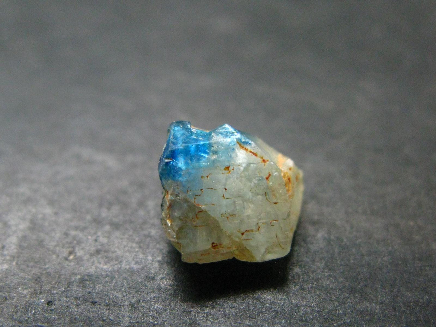 Large Euclase Blue Crystal From Zimbabwe - 4.60 Carats - 0.4"