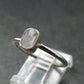 Gem Green Kornerupine Silver Ring From Tanzania - 1.92 Grams - size 8