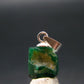 Emerald Beryl Silver Pendant from Afghanistan - 0.6" - 0.87 Grams