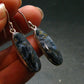 Natural Pietersite Silver Earrings from Namibia - 1.6" - 3.79 Grams