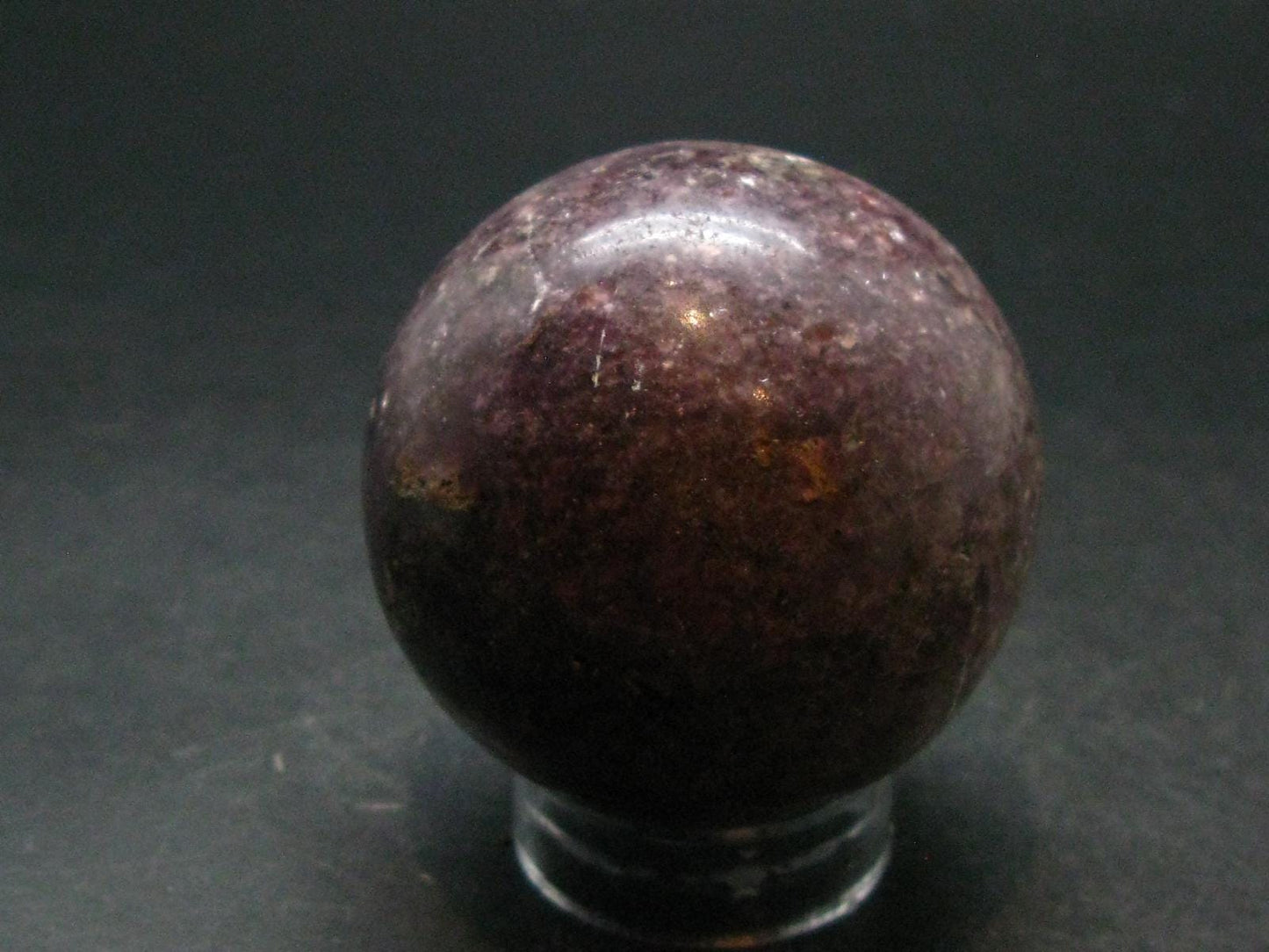 Lepidolite sphere from Brazil - 2.1"