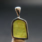 Chrysoberyl Crystal Silver Pendant From Brazil - 1.70 Grams