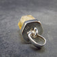 Yellow Citrine Sterling Silver Pendant from Brazil - 1.2" - 5.49 Grams