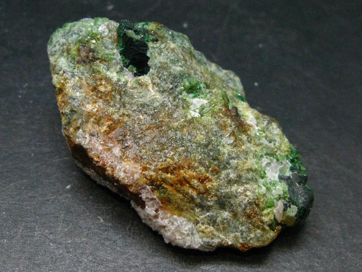 Rare Uvarovite Garnet Cluster from Finland - 33.59 Grams