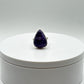 Beautifully Charoite & Sterling Silver Teardrop Ring - Size 7