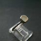 Phenakite Phenacite Crystal Silver Ring From Nigeria - Size 6 - 1.78 Grams