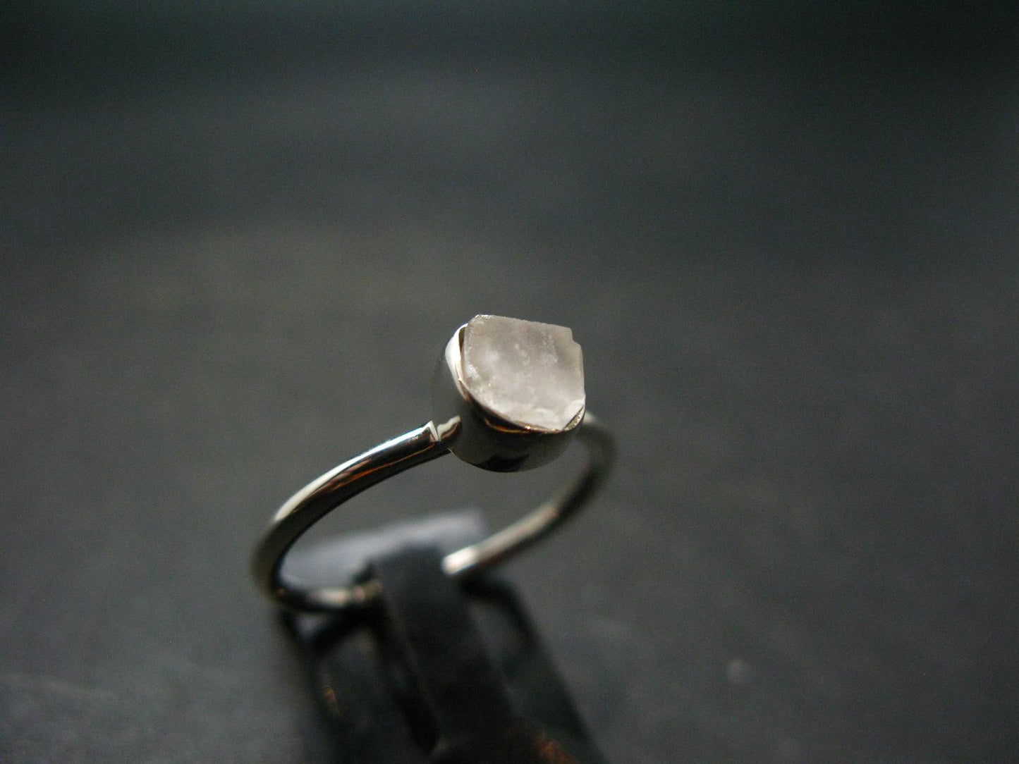 8.85 Carat Phenakite Phenacite Sterling Silver Size 7 Ring from Brazil