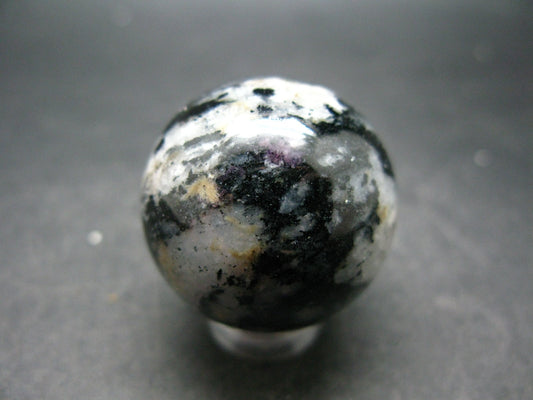 Rare Eudialyte And Aegirine Sphere Ball From Russia - 1.2" - 39.6 Grams
