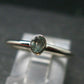 Genuine Alexandrite Gem Silver Ring From Russia - Size 6 - 1.46 Grams