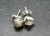 Phenakite Phenacite Stud Earrings Sterling Silver From Russia - 1.14 Grams