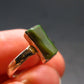 Rare Black Opal Sterling Silver Ring From Australia - Size 6