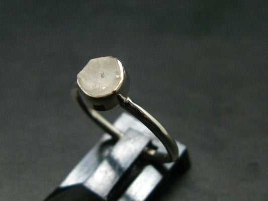 Phenakite Phenacite Crystal Silver Ring From Brazil - Size 6 - 1.78 Grams