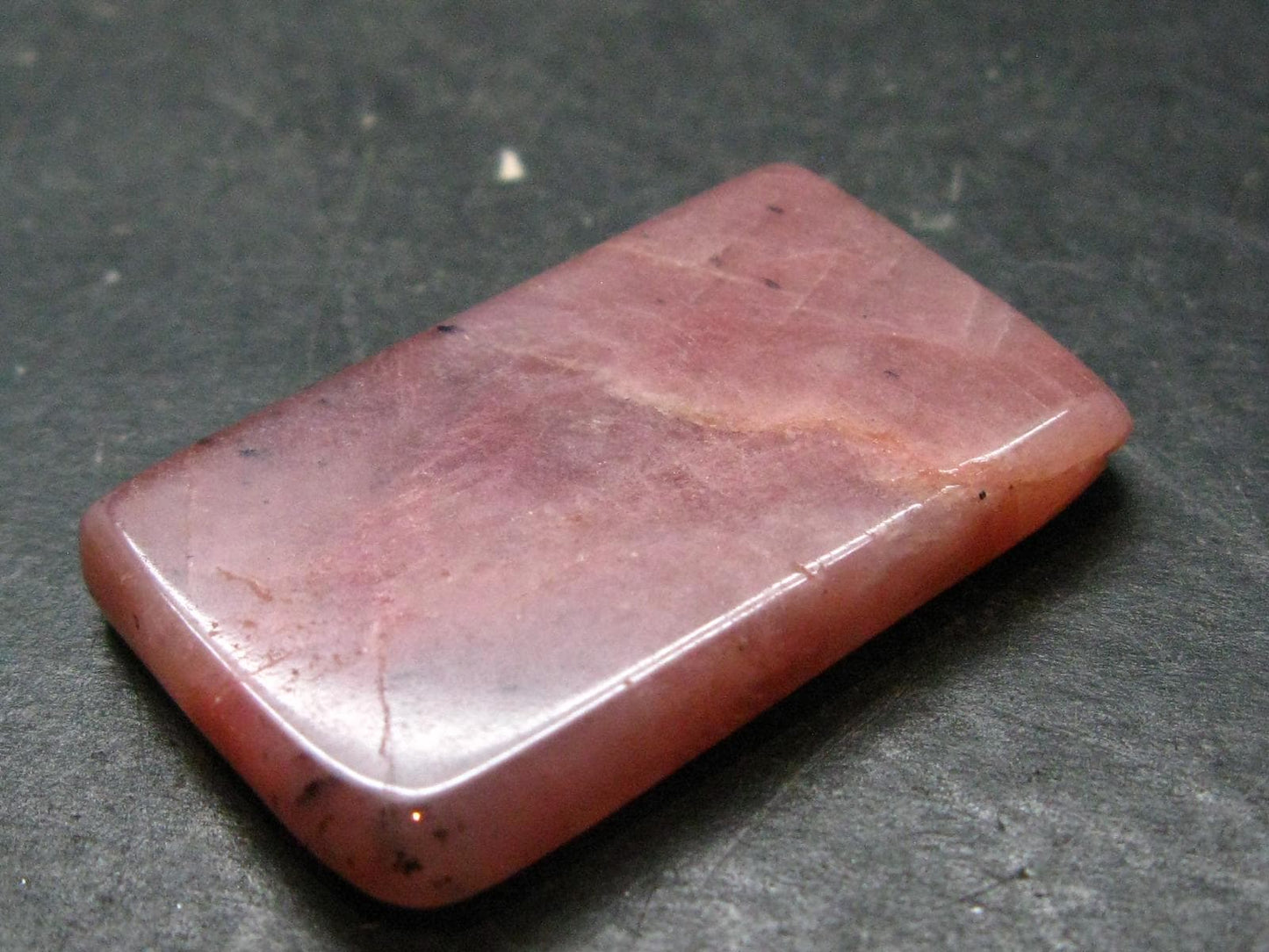 Rare Pink Petalite Tumbled Stone From Canada - 1.4" - 11.05 Grams