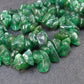 Lot of 3 Green Aventurine Tumbled Beads Necklaces from India - 18"