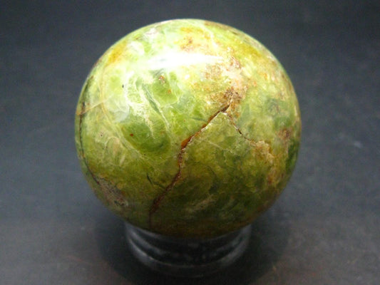 Rare Green Opal Sphere From Peru- 1.9" - 128.28 Grams