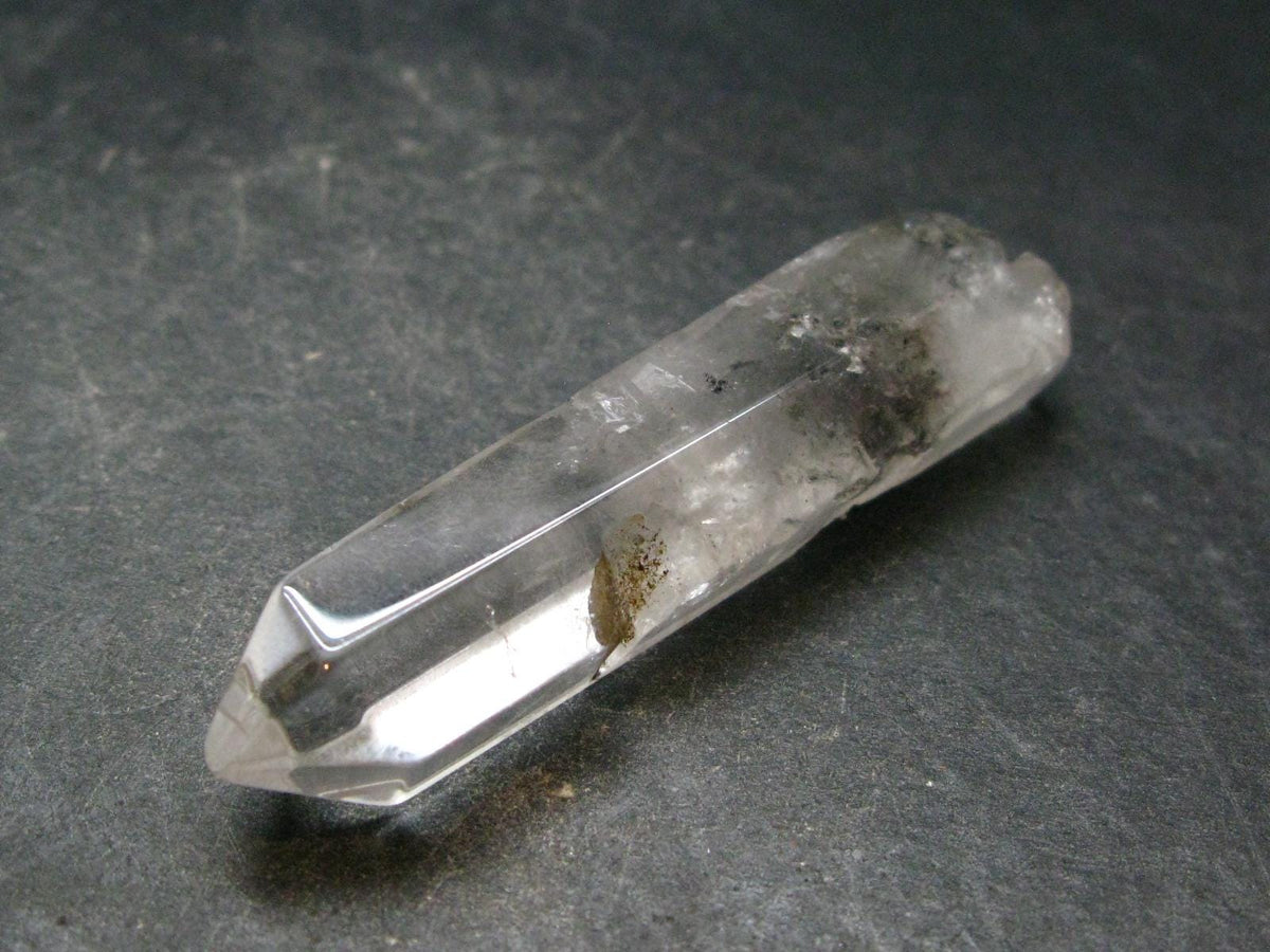 Nice Tibetan Black Quartz Tumbled Stone from Tibet - 2.5" - 21.04 Grams