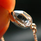 Herkimer Diamond Quartz Silver Bracelet Adjustable Length - 3.06 Grams