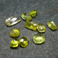 Lot of 10 Green Chrysoberyl Cut Gems From Brazil - 3.06 Carats