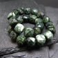 AAA Grade Seraphinite Clinochlore Genuine Bracelet ~ 7 Inches ~ 8mm Square Beads