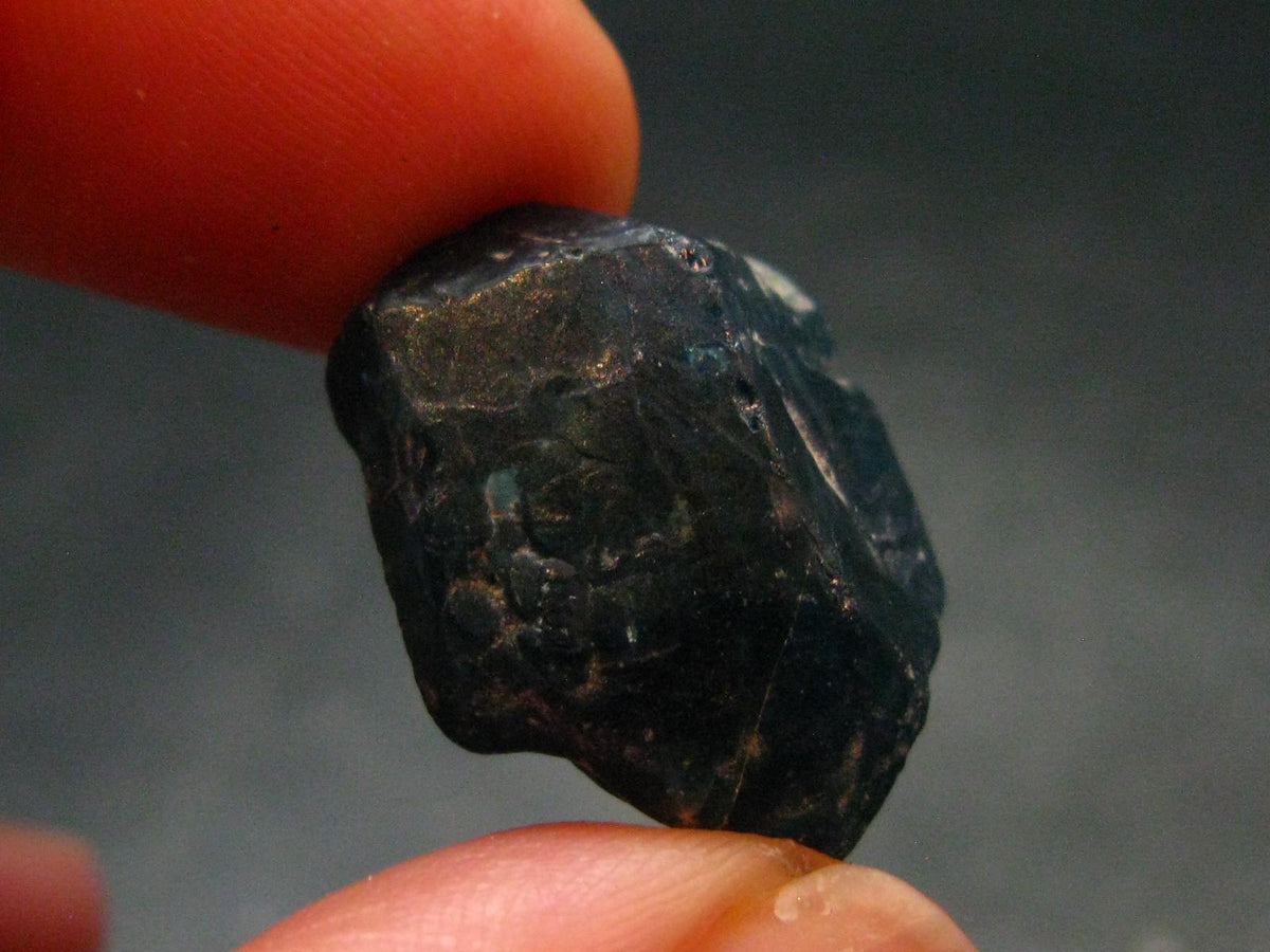 Large Neon Blue Apatite Crystal From Brazil - 0.9" - 6.11 Grams
