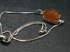 Fire Opal Silver Bracelet From Mexico - 3.40 Grams