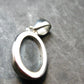 Black Star Diopside Silver Pendant From India - 3.44 Grams - 0.9"