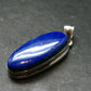 Lapis Lazuli Silver Pendant From Afghanistan - 1.6" - 8.47 Grams
