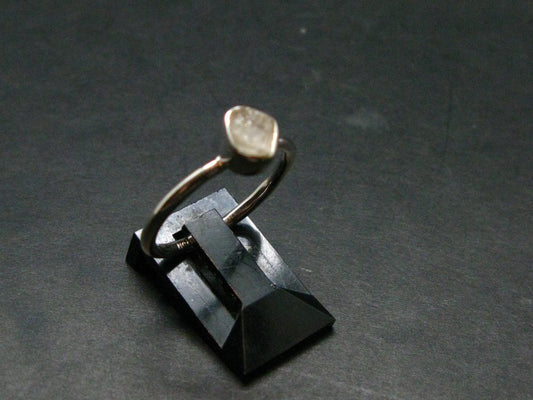 Phenakite Phenacite Crystal Silver Ring From Nigeria - Size 7 - 1.80 Grams
