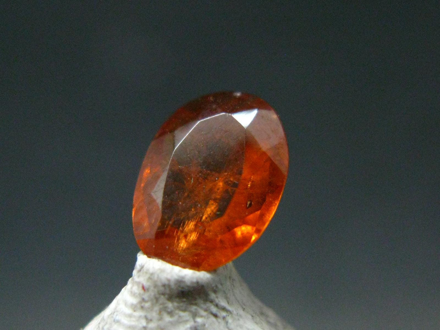 Hessonite Garnet Gem Cut Stone From Sri Lanka - 1.41 Carats