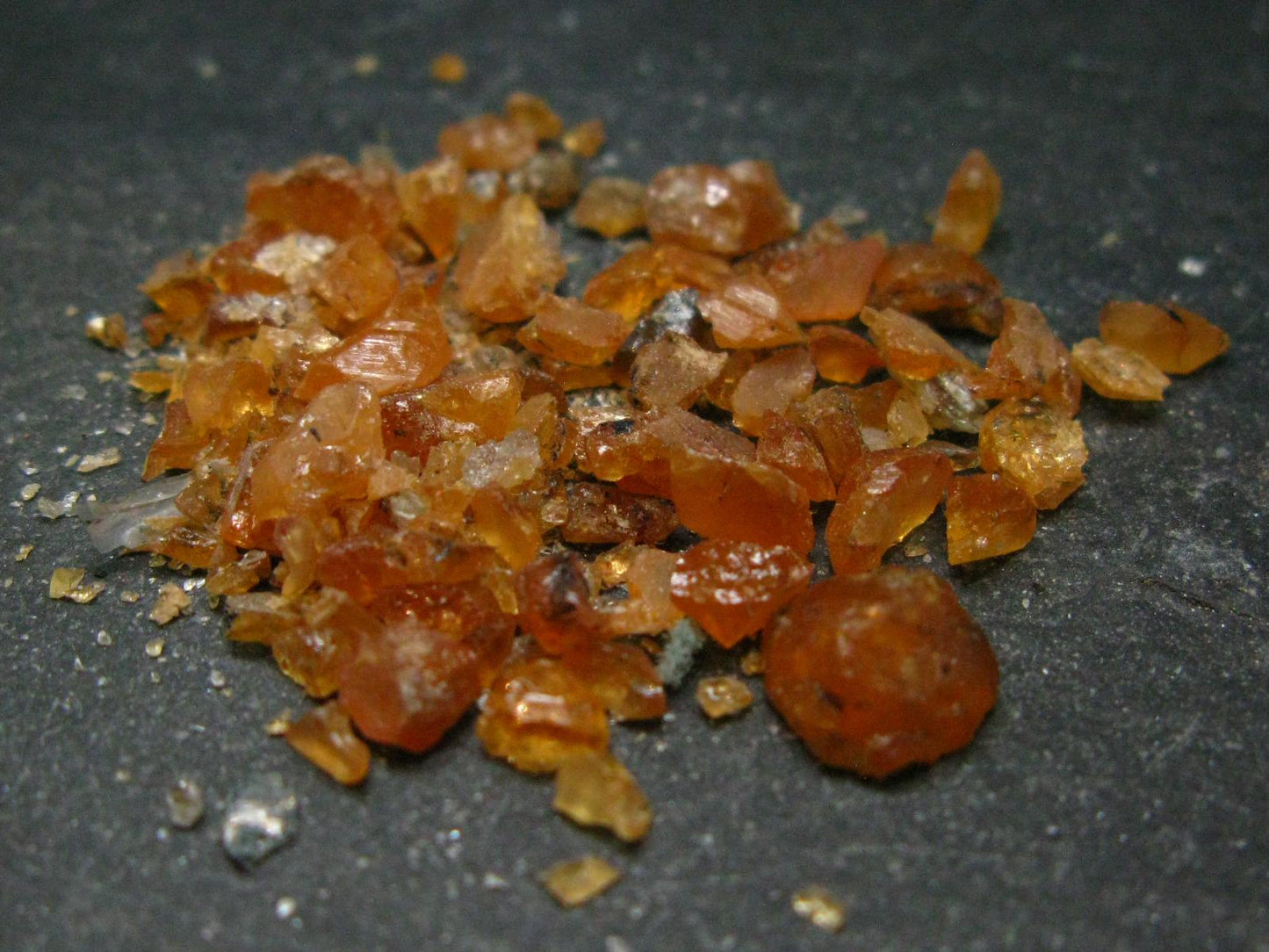Lot of Spessartine Garnet Crystals and Offcuts From Tanzania - 29.75 Carats