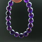 Amethyst Genuine Bracelet ~ 7 Inches ~ 10mm Round Beads