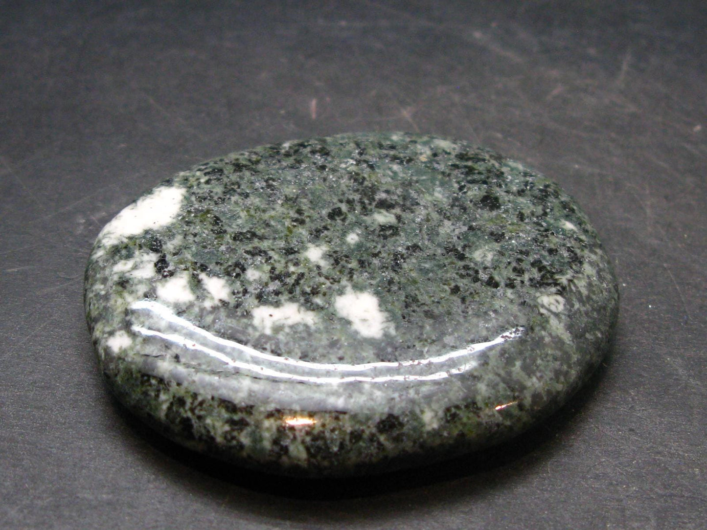 Rare Stonehenge Preseli Bluestone Tumbled Crystal From Wales UK - 2.0" - 42.1 Grams