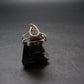 Unpolished Elite Shungite Silver Pendant from Russia - 1.5" - 5.76 Grams